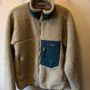 Patagonia Classic Retro-X Fleece Jacket Men's Medium Deep Pile (Rare Color)